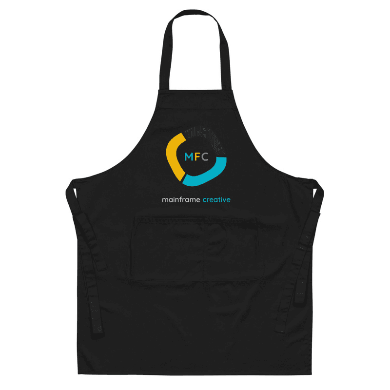 Organic cotton apron