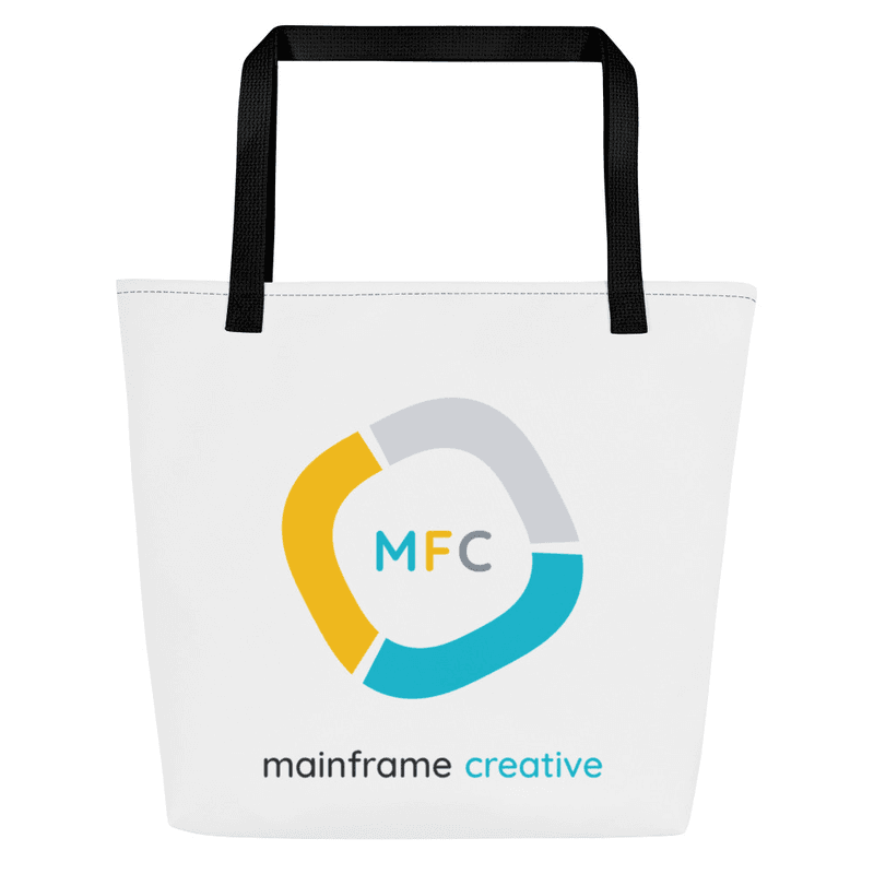 All-Over Print Large Tote Bag
