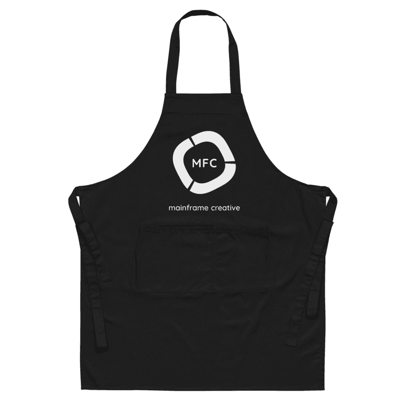 Organic cotton apron