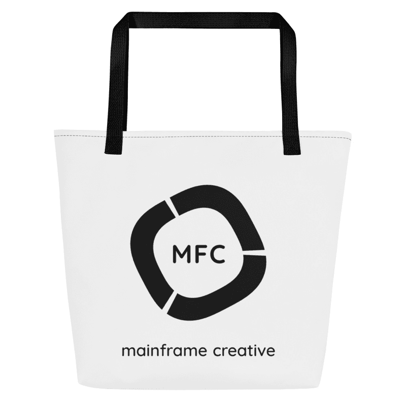 All-Over Print Large Tote Bag